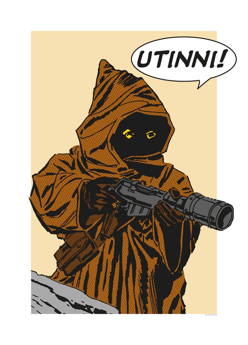 Komar Bild »Star Wars Classic Comic Quote Java«, Star Wars, (1 St.), Wandbild zur Dekoration im Kinderzimmer - ohne Rahmen von Komar