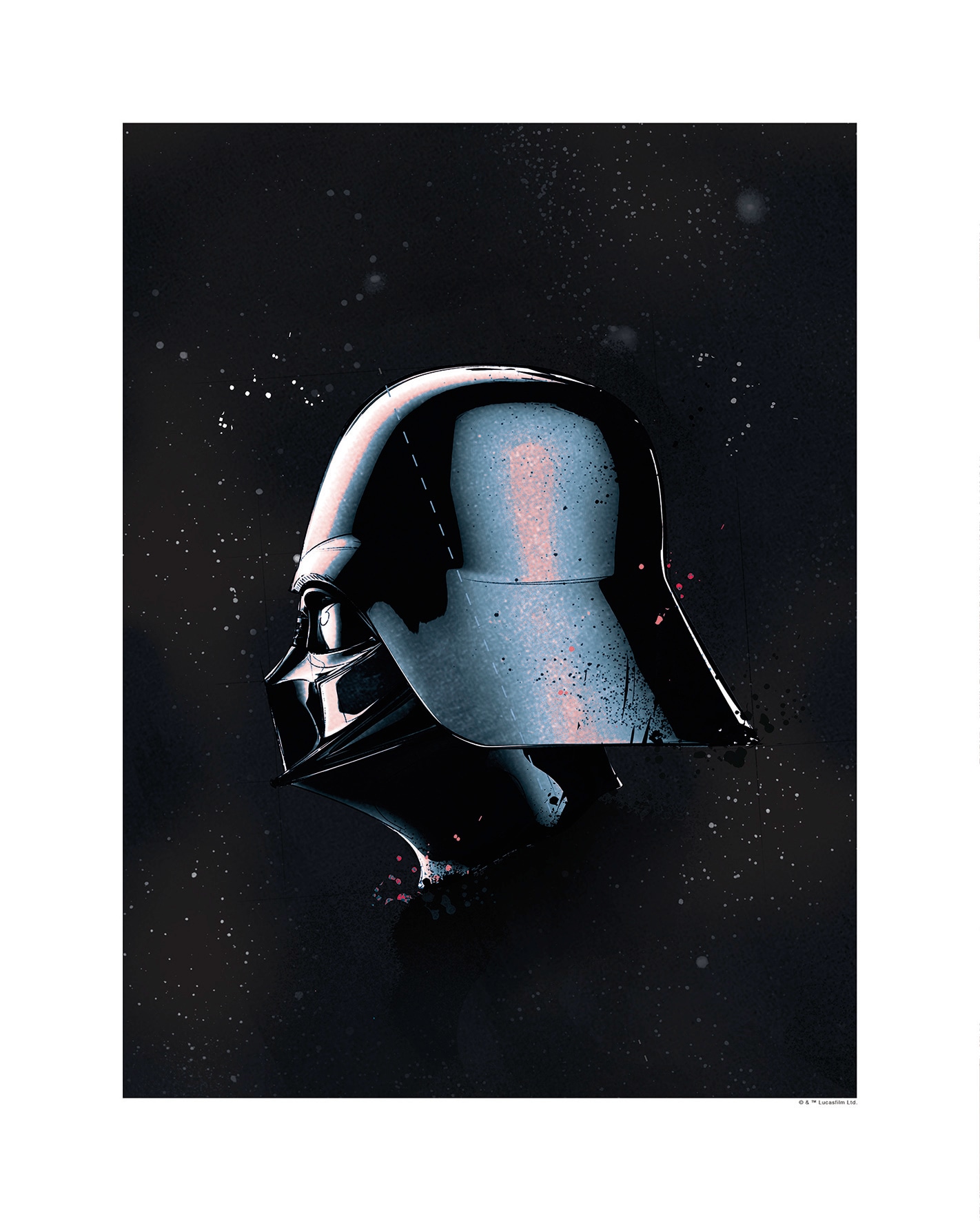Komar Poster »Star Wars Classic Helmets Vader«, Star Wars, (1 St.) von Komar