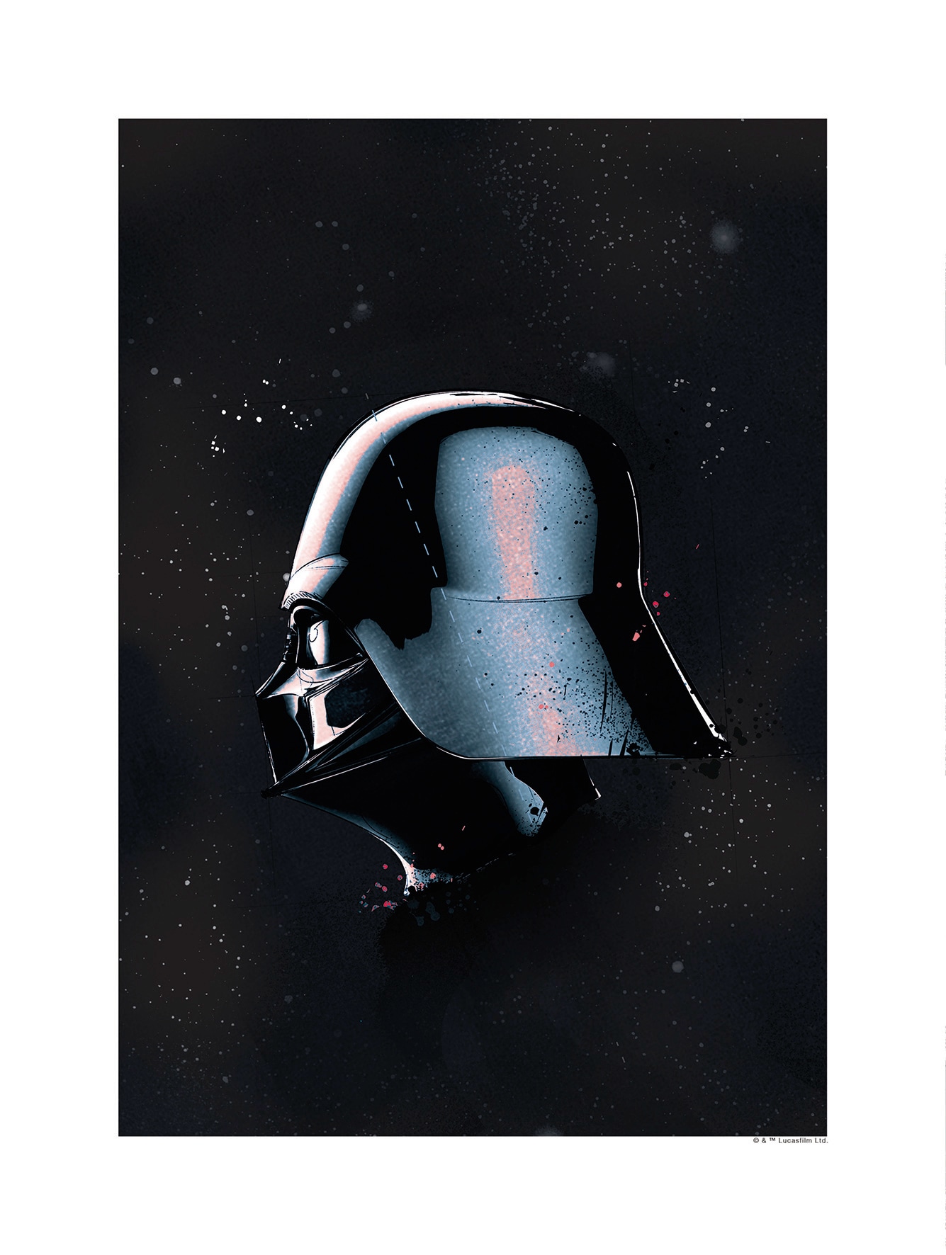 Komar Poster »Star Wars Classic Helmets Vader«, Star Wars, (1 St.) von Komar