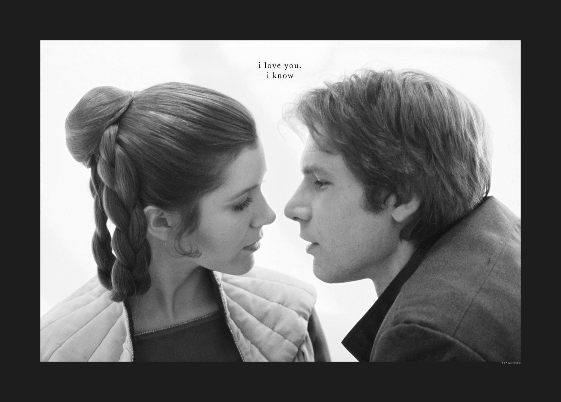 Komar Poster »Star Wars Classic Leia Han Love«, Star Wars, (1 St.) von Komar