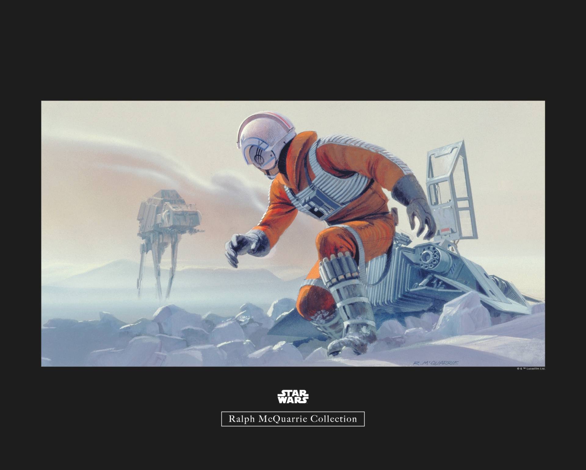 Komar Bild »Star Wars Classic RMQ Hoth Battle Pilot«, Star Wars, (1 St.), Wandbild zur Dekoration im Kinderzimmer - ohne Rahmen Komar Bild »Star Wars Classic RMQ Hoth Battle Pilot«, Star Wars, (1 St.), Wandbild zur Dekoration im Kinderzimmer - ohne Rahmen von Komar