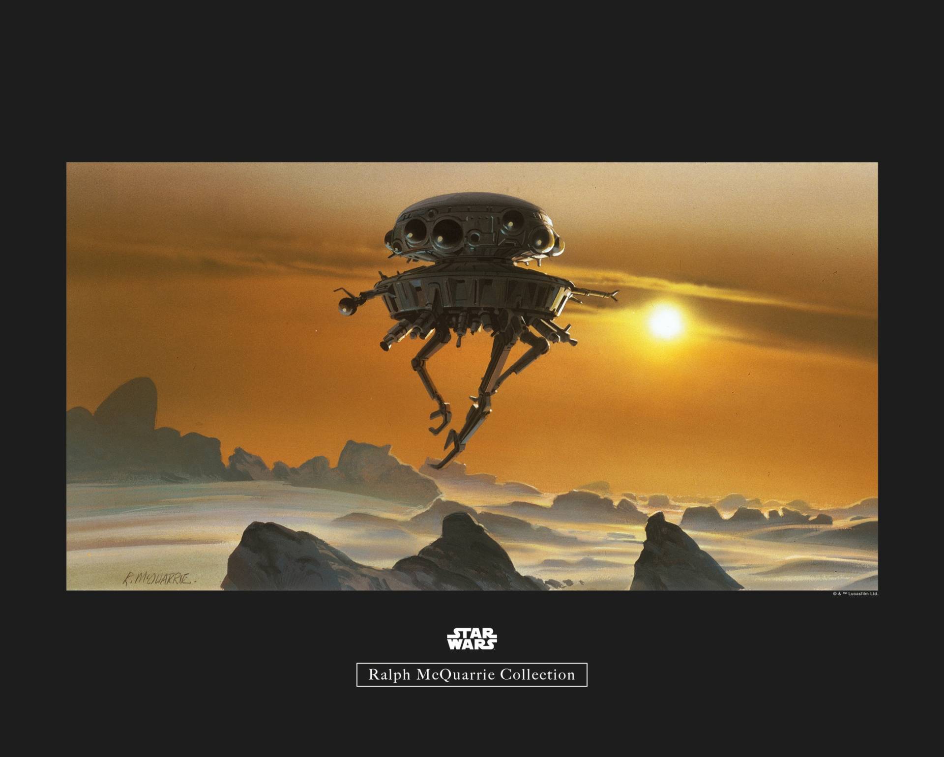 Komar Poster »Star Wars Classic RMQ Hoth Probe Droid«, Star Wars, (1 St.) von Komar