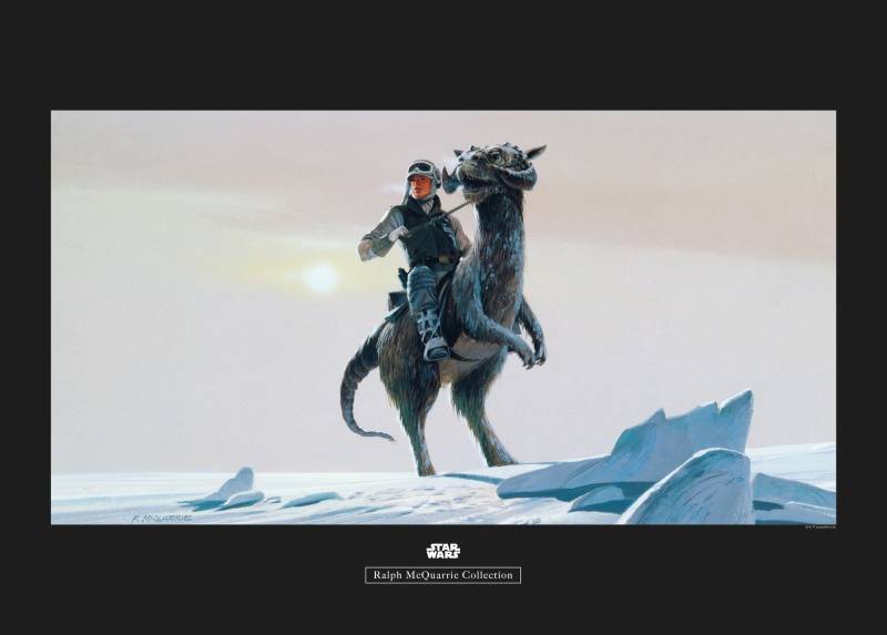Komar Bild »Star Wars Classic RMQ Hoth Tauntaun«, Star Wars, (1 St.), Wandbild zur Dekoration im Kinderzimmer - ohne Rahmen von Komar
