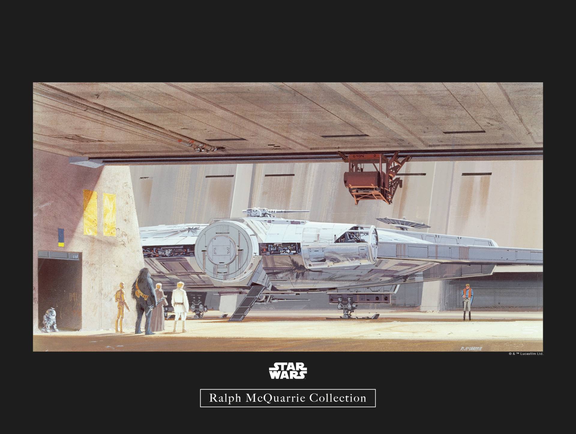 Komar Bild »Star Wars Classic RMQ Mos Eisley Hangar«, Star Wars, (1 St.), Wandbild zur Dekoration im Kinderzimmer - ohne Rahmen Komar Bild »Star Wars Classic RMQ Mos Eisley Hangar«, Star Wars, (1 St.), Wandbild zur Dekoration im Kinderzimmer - ohne Rahmen von Komar