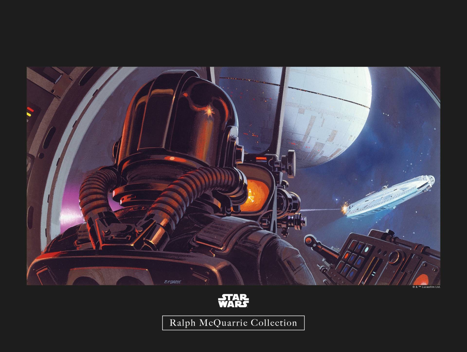 Komar Poster »Star Wars Classic RMQ TIE-Fighter Pilot«, Star Wars, (1 St.) von Komar