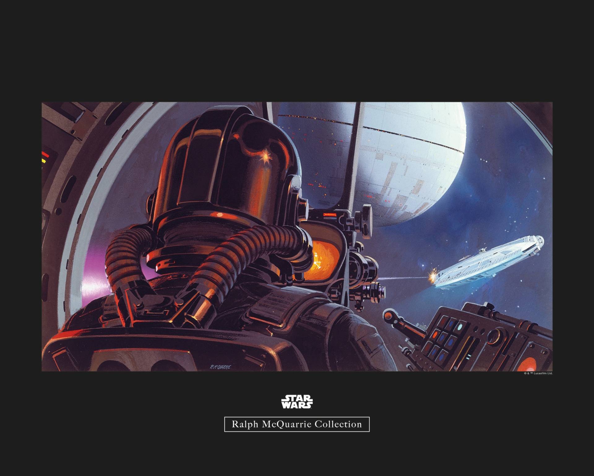 Komar Poster »Star Wars Classic RMQ TIE-Fighter Pilot«, Star Wars, (1 St.) von Komar