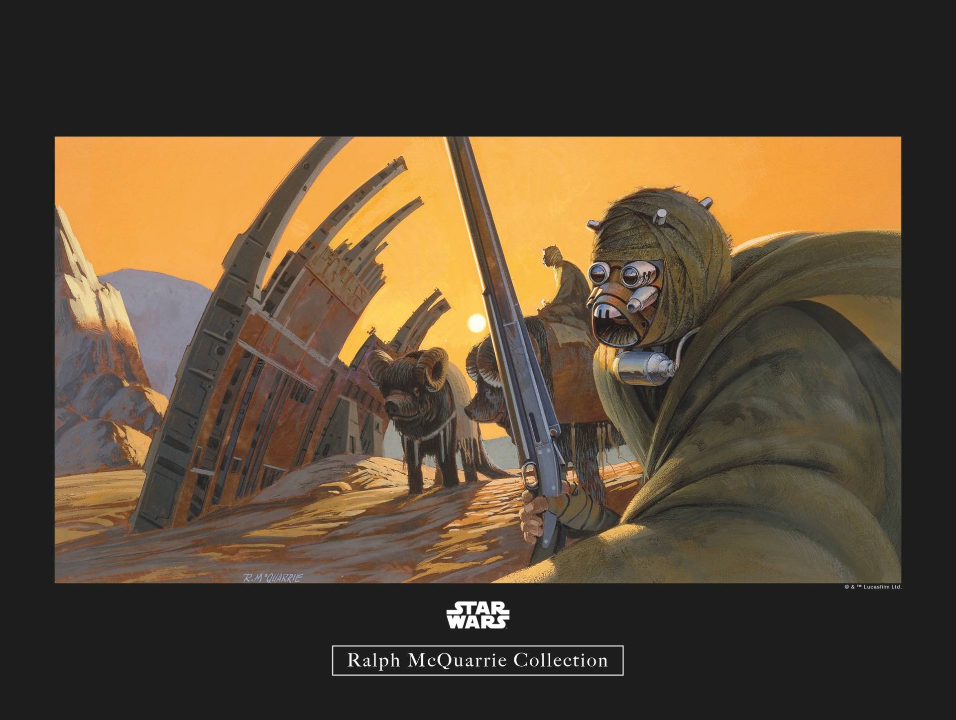 Komar Poster »Star Wars Classic RMQ Tusken«, Star Wars, (1 St.) von Komar