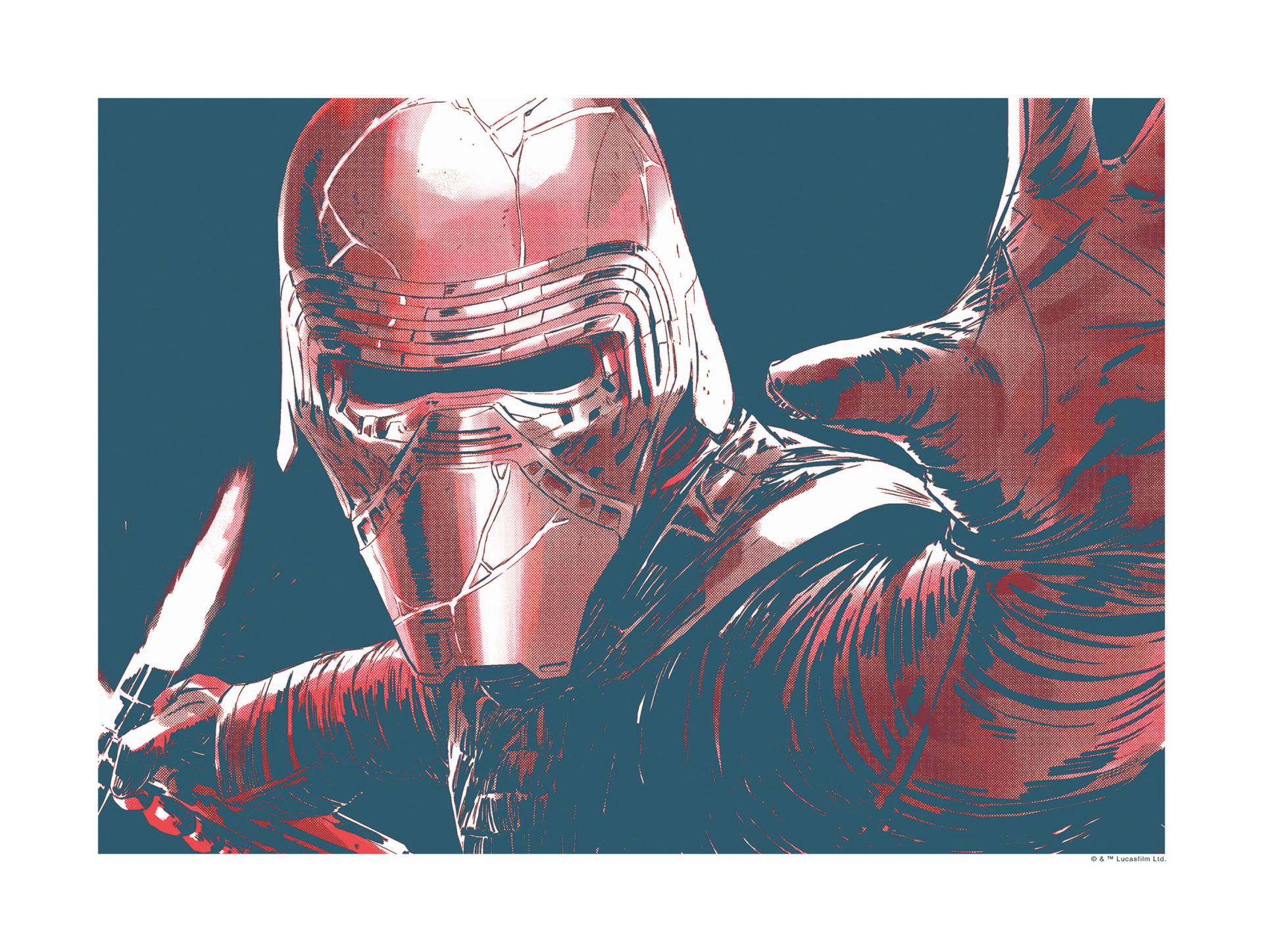 Komar Bild »Star Wars Faces Kylo«, Star Wars, (1 St.), Wandbild zur Dekoration im Kinderzimmer - ohne Rahmen Komar Bild »Star Wars Faces Kylo«, Star Wars, (1 St.), Wandbild zur Dekoration im Kinderzimmer - ohne Rahmen von Komar