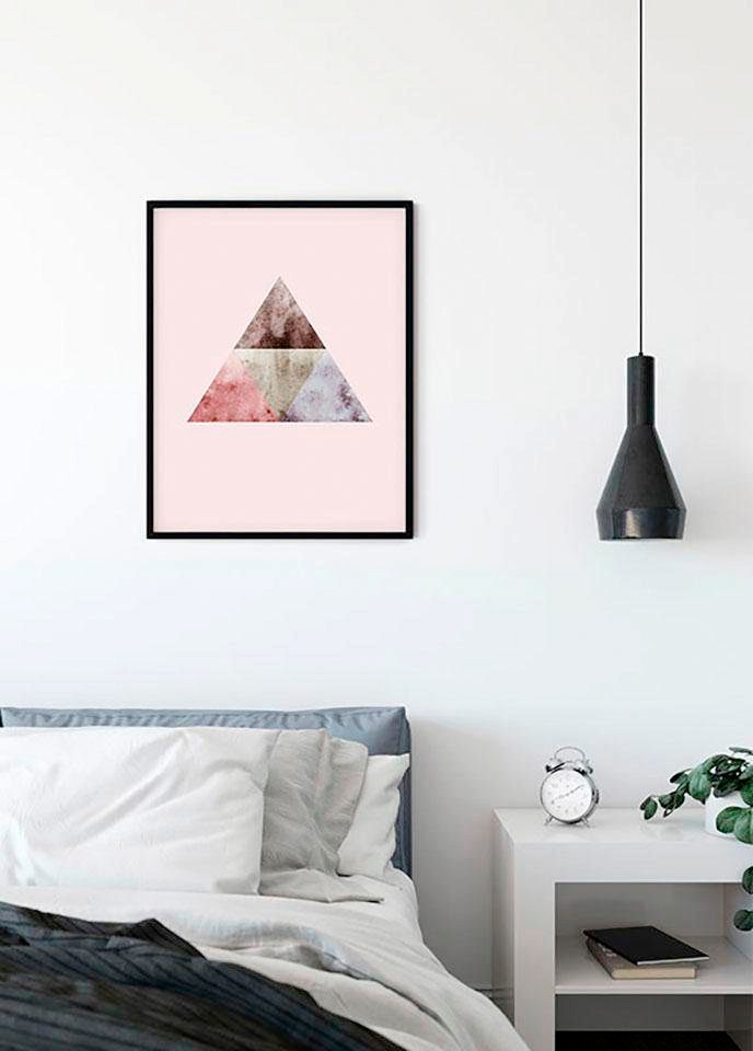 Komar Bild »Triangles Top Red«, Formen-Kunst, (1 St.), Wandbild zur Dekoration - ohne Rahmen Komar Bild »Triangles Top Red«, Formen-Kunst, (1 St.), Wandbild zur Dekoration - ohne Rahmen von Komar