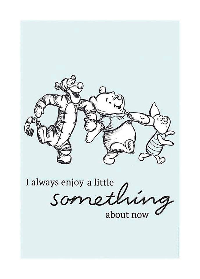 Komar Poster »Winnie Pooh Little Something«, Disney, (1 St.) von Komar