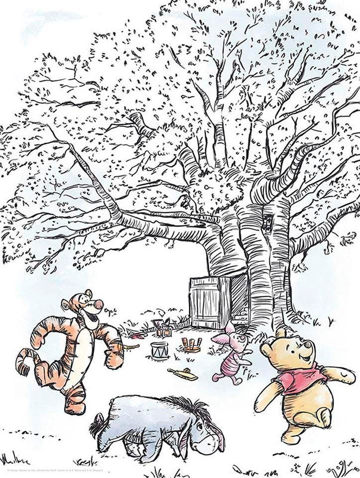 Komar Bild »Winnie the Pooh Playground«, Disney, (1 St.), Wandbild zur Dekoration im Kinderzimmer - ohne Rahmen Komar Bild »Winnie the Pooh Playground«, Disney, (1 St.), Wandbild zur Dekoration im Kinderzimmer - ohne Rahmen von Komar