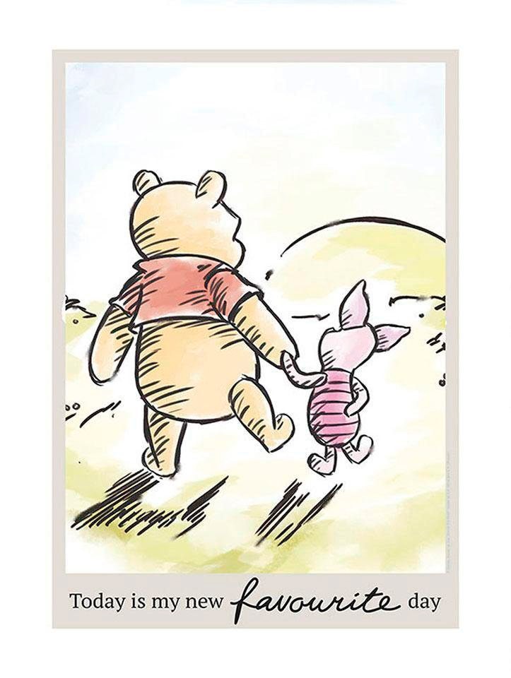 Komar Bild »Winnie the Pooh Today«, Disney, (1 St.), Wandbild zur Dekoration im Kinderzimmer - ohne Rahmen Komar Bild »Winnie the Pooh Today«, Disney, (1 St.), Wandbild zur Dekoration im Kinderzimmer - ohne Rahmen von Komar