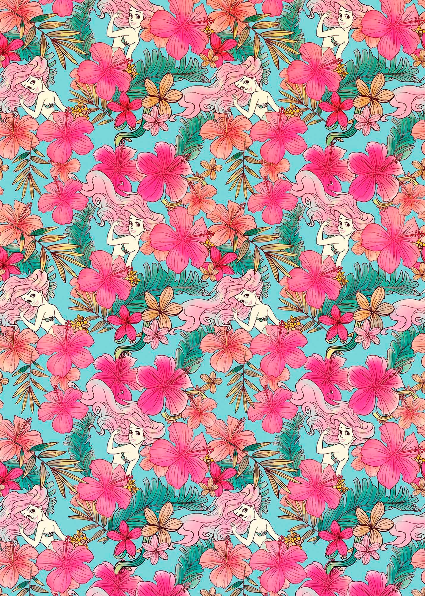 Komar Vliestapete »Digitaldruck Vlies - Ariel Pink Flower - Grösse 200 x 280 cm«, bedruckt, Kinderzimmer Komar Vliestapete »Digitaldruck Vlies - Ariel Pink Flower - Grösse 200 x 280 cm«, bedruckt, Kinderzimmer von Komar