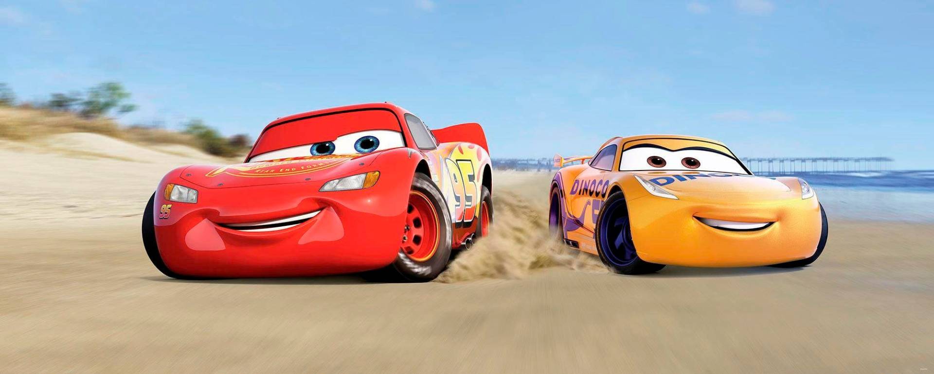 Komar Vliestapete »Cars3 Beach« von Komar