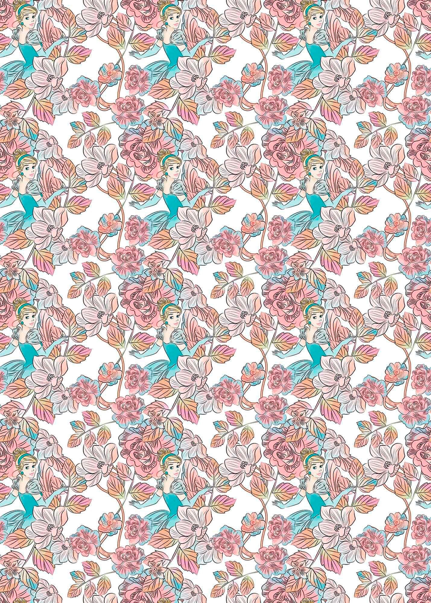 Komar Vliestapete »Digitaldruck Vlies - Cinderella Blossom - Grösse 200 x 280 cm«, bedruckt, Kinderzimmer Komar Vliestapete »Digitaldruck Vlies - Cinderella Blossom - Grösse 200 x 280 cm«, bedruckt, Kinderzimmer von Komar