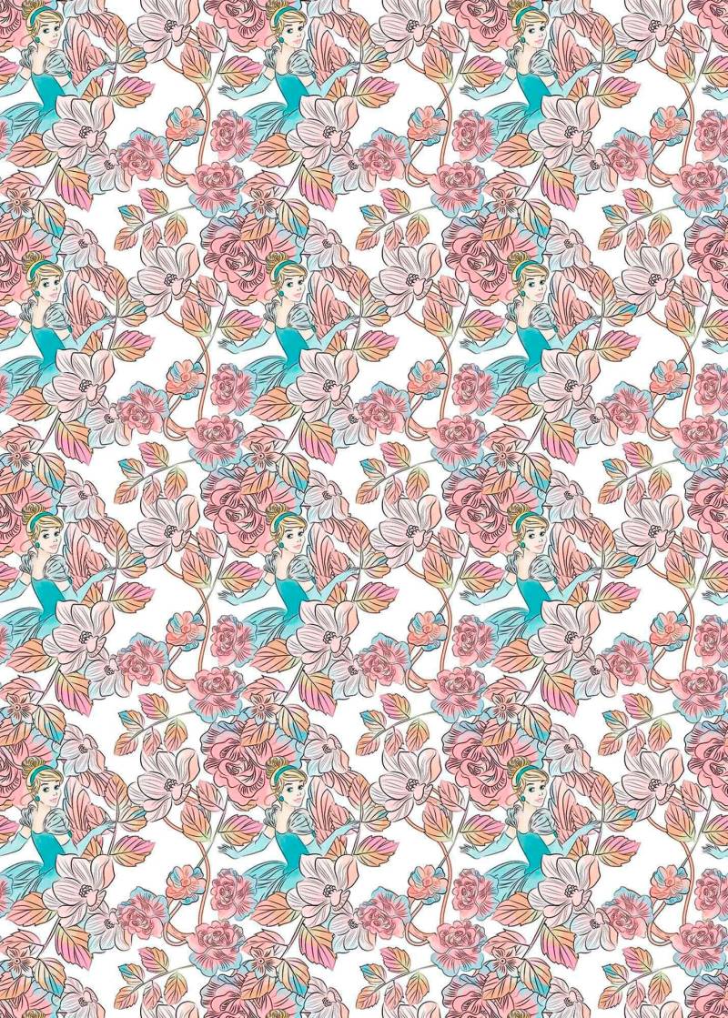 Komar Vliestapete »Digitaldruck Vlies - Cinderella Blossom - Grösse 200 x 280 cm«, bedruckt, Kinderzimmer von Komar