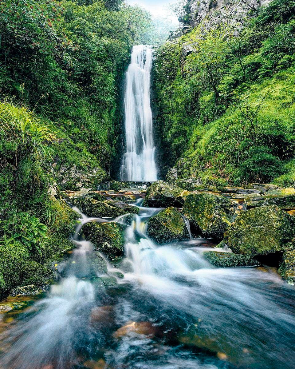 Komar Vliestapete »Digitaldruck Vlies - Glenevin Falls - Grösse 200 x 250 cm«, bedruckt, Wohnzimmer, Schlafzimmer Komar Vliestapete »Digitaldruck Vlies - Glenevin Falls - Grösse 200 x 250 cm«, bedruckt, Wohnzimmer, Schlafzimmer von Komar