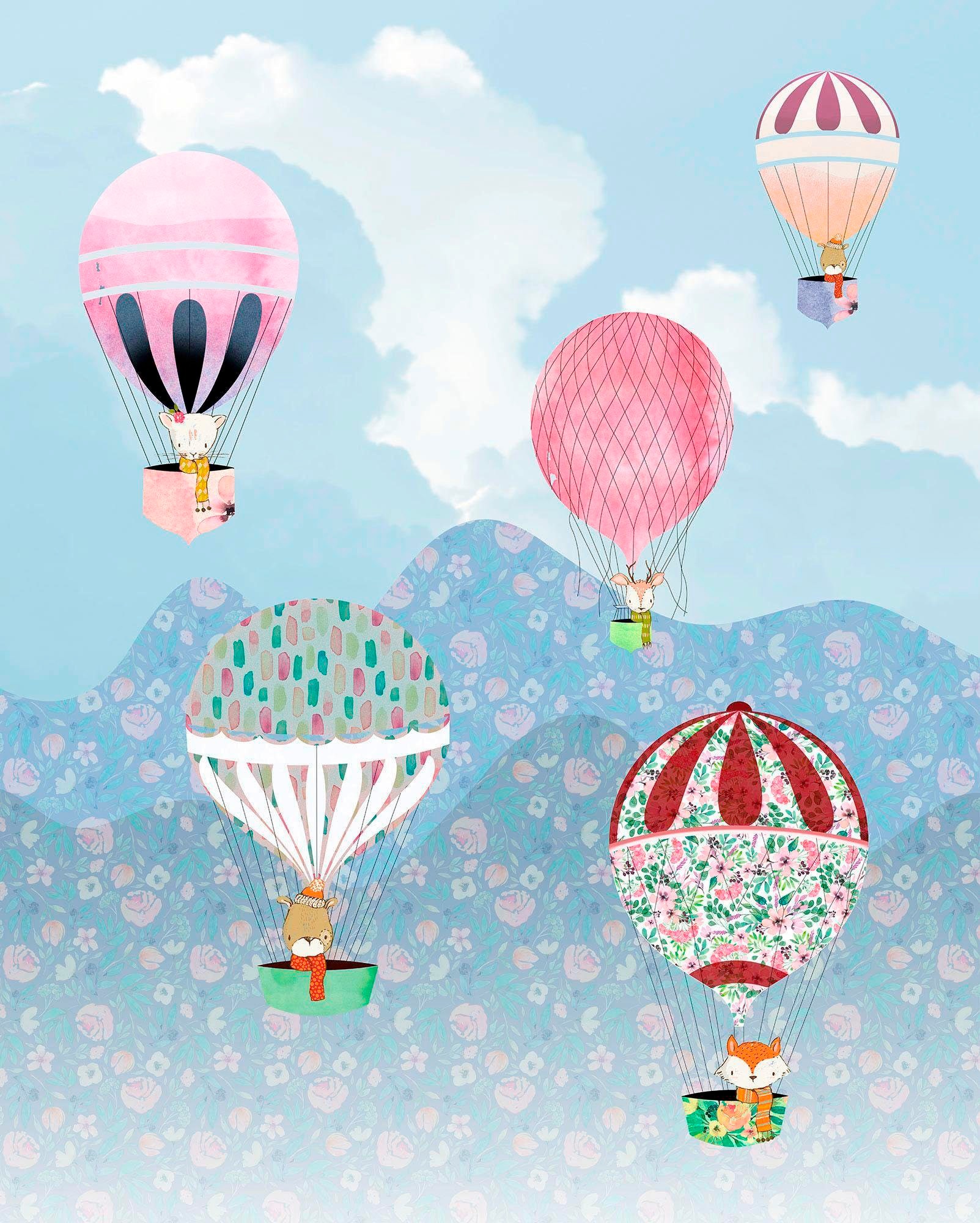 Komar Vliestapete »Happy Balloon« von Komar