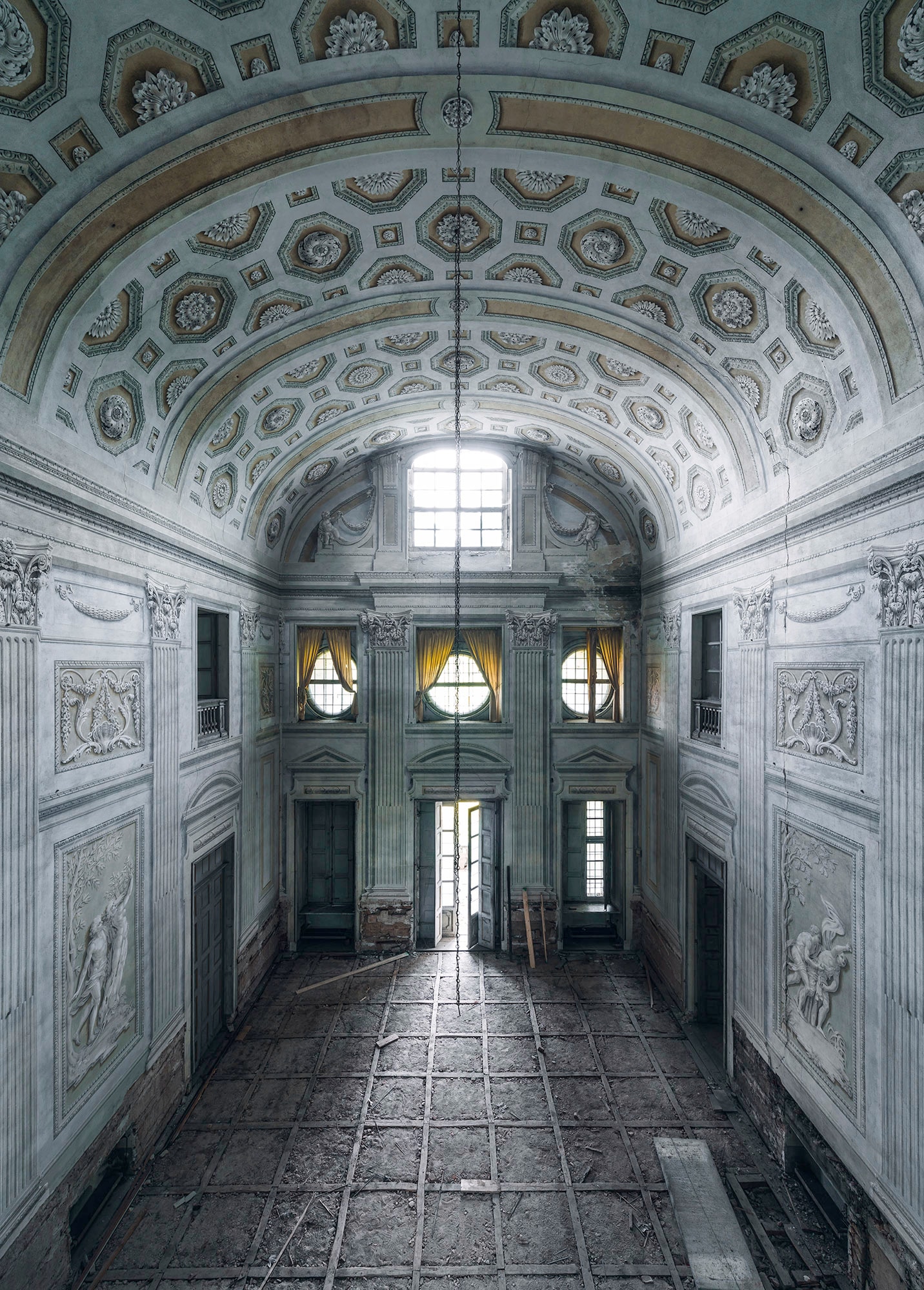 Komar Vliestapete »Il Palazzo«, bedruckt-Barock-Destroyed-Effekte von Komar
