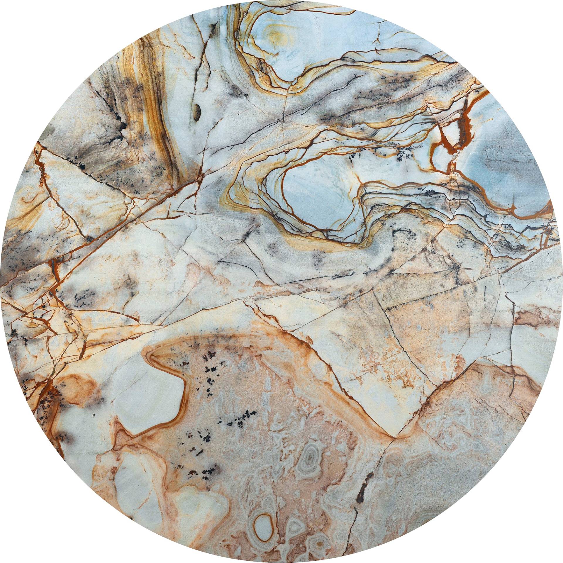 Komar Vliestapete »Vlies selbstklebend - Marble Sphere - Grösse 125 x 125 cm«, bedruckt, Wohnzimmer, Schlafzimmer Komar Vliestapete »Vlies selbstklebend - Marble Sphere - Grösse 125 x 125 cm«, bedruckt, Wohnzimmer, Schlafzimmer von Komar
