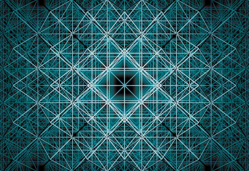 Komar Vliestapete »Vlies - Matrix - Grösse 368 x 248 cm«, bedruckt, Wohnzimmer, Schlafzimmer von Komar