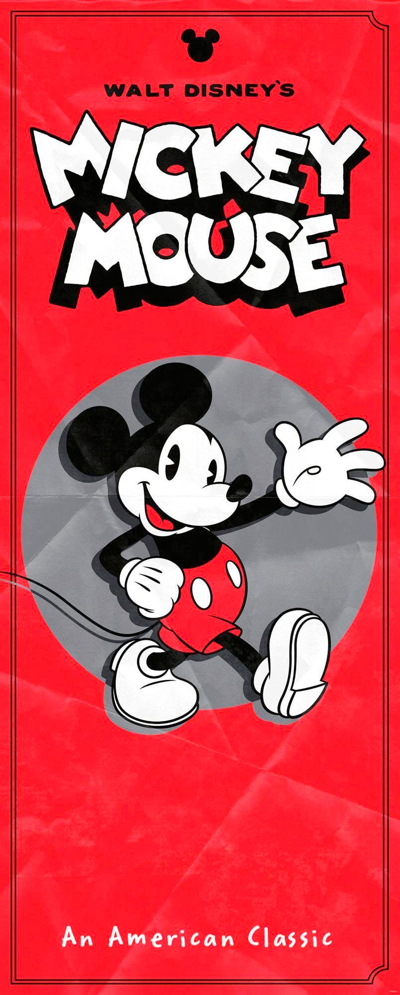 Komar Vliestapete »Mickey American Classic« von Komar