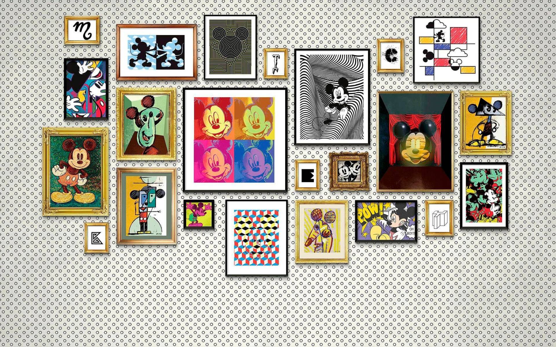 Komar Vliestapete »Digitaldruck Vlies - Mickey Art Collection - Grösse 400 x 250 cm«, bedruckt, Kinderzimmer Komar Vliestapete »Digitaldruck Vlies - Mickey Art Collection - Grösse 400 x 250 cm«, bedruckt, Kinderzimmer von Komar