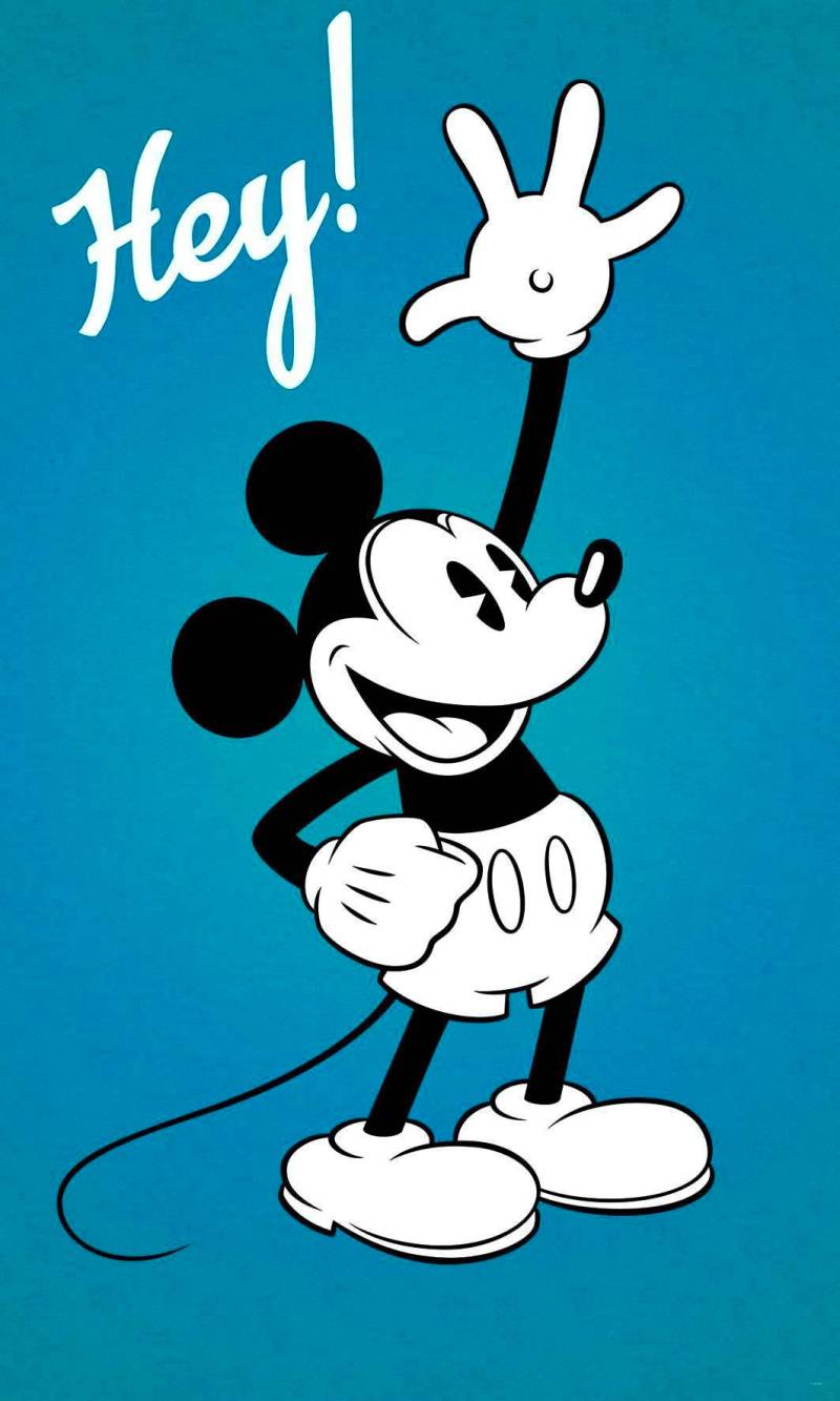 Komar Vliestapete »Digitaldruck Vlies - Mickey - Hey - Grösse 120 x 200 cm«, bedruckt, Kinderzimmer von Komar