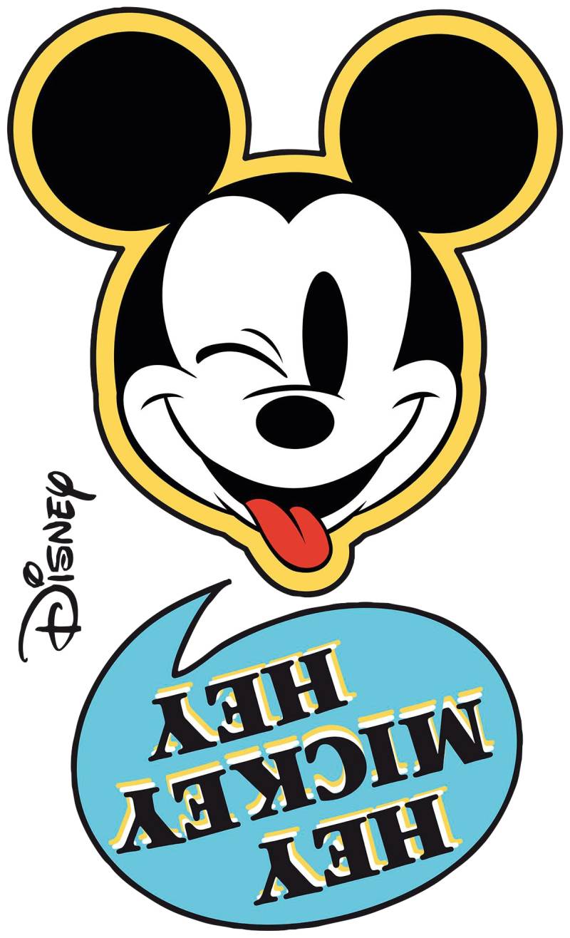 Komar Vliestapete »Selbstklebende Vlies - Mickey Hey XXL - Grösse 127 x 200 cm«, bedruckt, Kinderzimmer von Komar