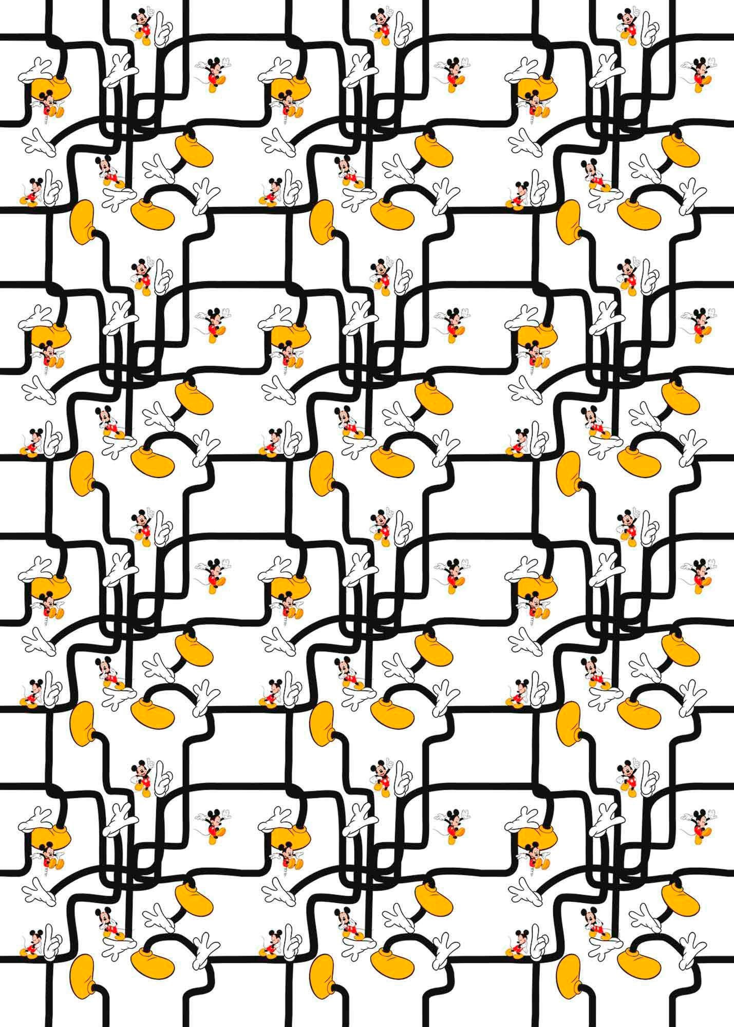Komar Vliestapete »Digitaldruck Vlies - Mickey Mouse Foot Labyrinth - Grösse 200 x 280 cm«, bedruckt, Kinderzimmer Komar Vliestapete »Digitaldruck Vlies - Mickey Mouse Foot Labyrinth - Grösse 200 x 280 cm«, bedruckt, Kinderzimmer von Komar