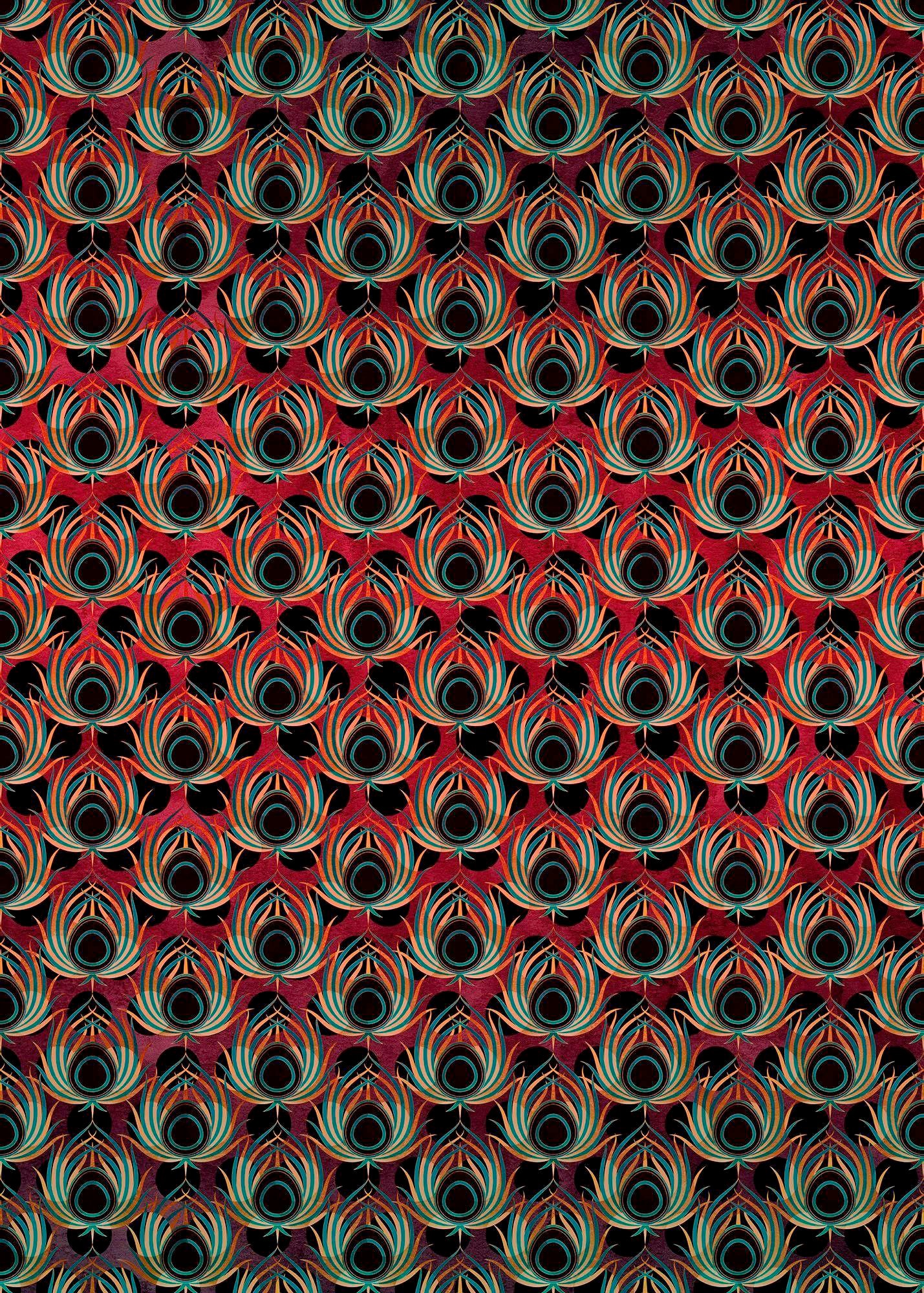 Komar Vliestapete »Paon«, 200x280 cm (Breite x Höhe) Komar Vliestapete »Paon«, 200x280 cm (Breite x Höhe) von Komar