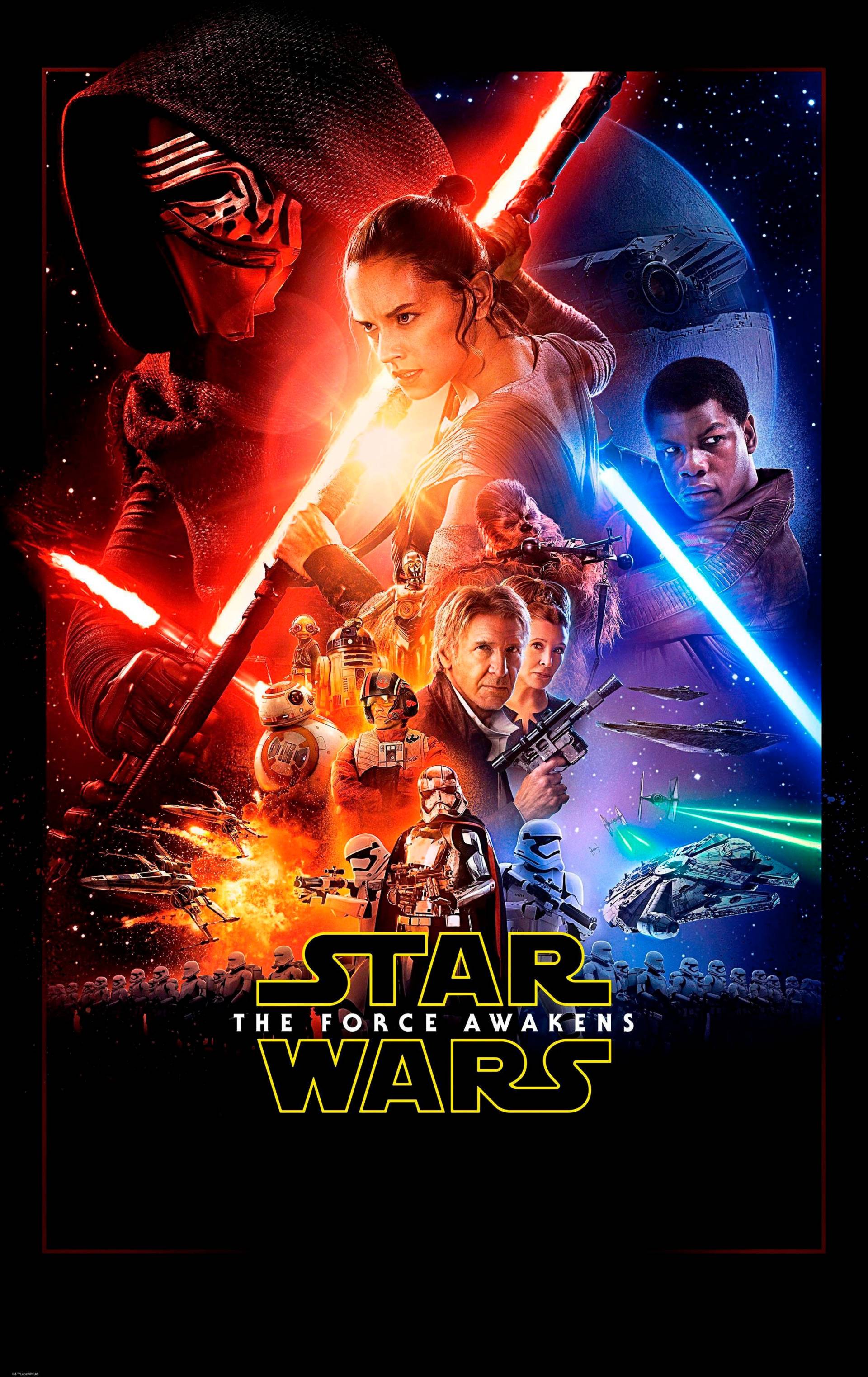 Komar Vliestapete »Star Wars EP7 Official Movie Poster« von Komar