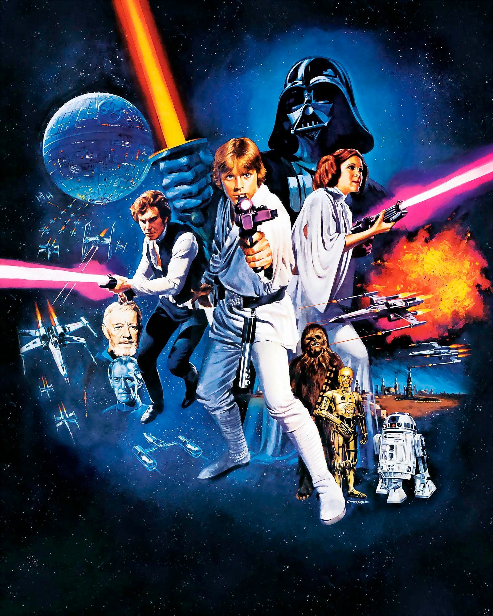 Komar Vliestapete »Star Wars Poster Classic 1« von Komar