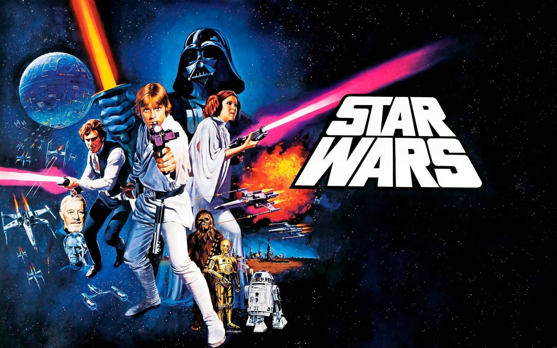 Komar Vliestapete »Star Wars Poster Classic 1« von Komar