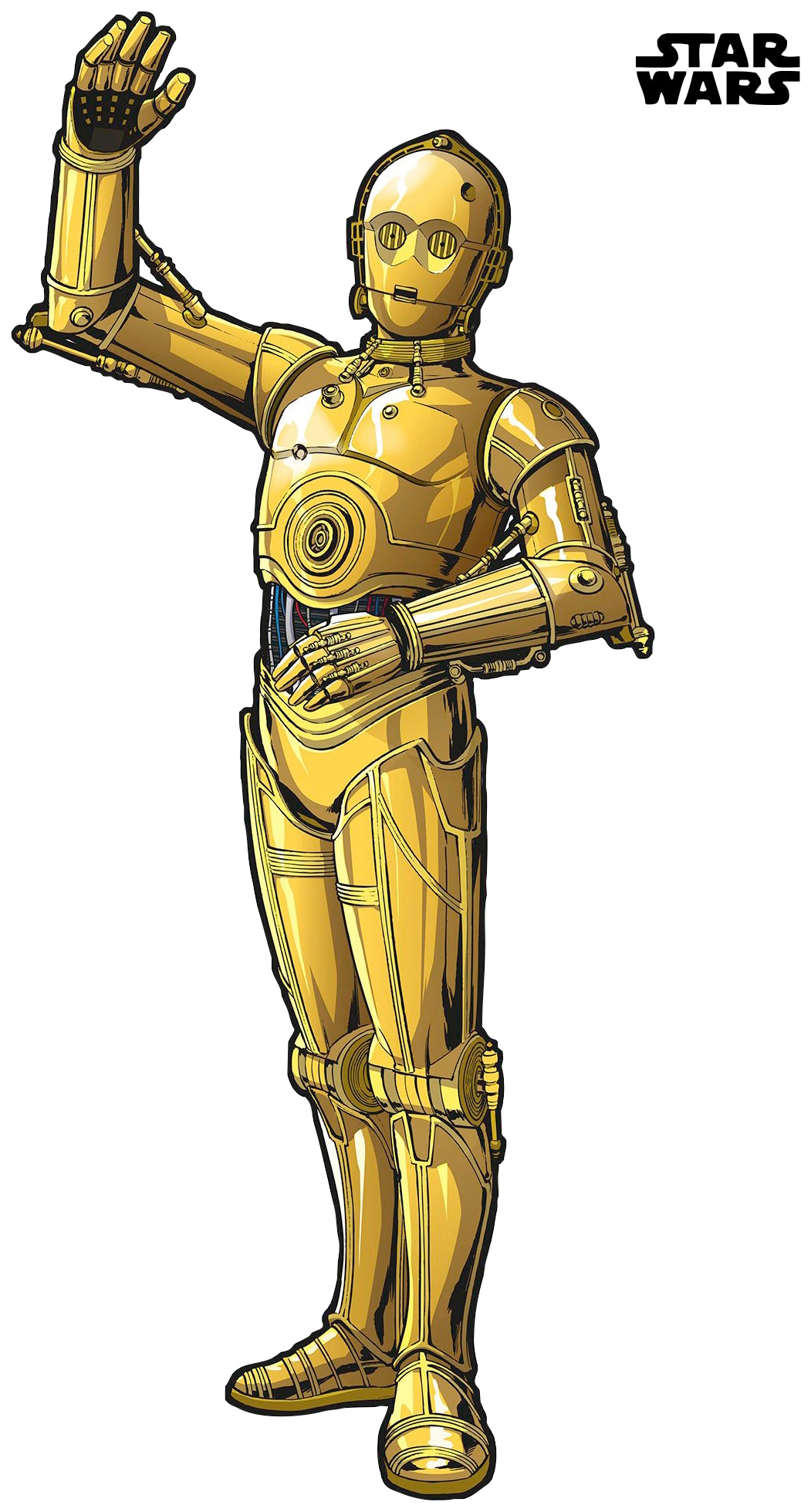 Komar Vliestapete »Star Wars XXL C-3PO« von Komar