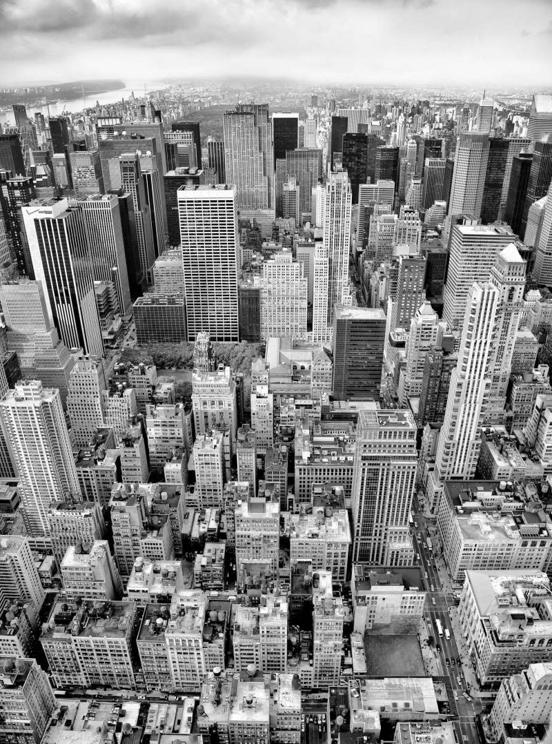 Komar Vliestapete »Digitaldruck Vlies - Uptown - Grösse 200 x 260 cm«, bedruckt, Wohnzimmer, Schlafzimmer von Komar