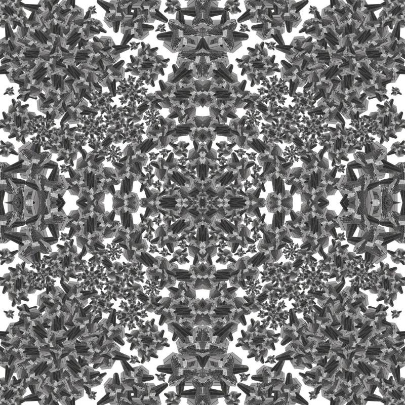 Komar Vliestapete »Digitaldruck Vlies - Urban Structure - Grösse 250 x 250 cm«, bedruckt, Wohnzimmer, Schlafzimmer von Komar