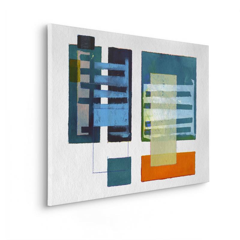 Komar Leinwandbild »Assembling a Network - Grösse 60 x 90 cm«, Natur, (1 St.), Keilrahmenbild mi Echtholzrahmen von Komar
