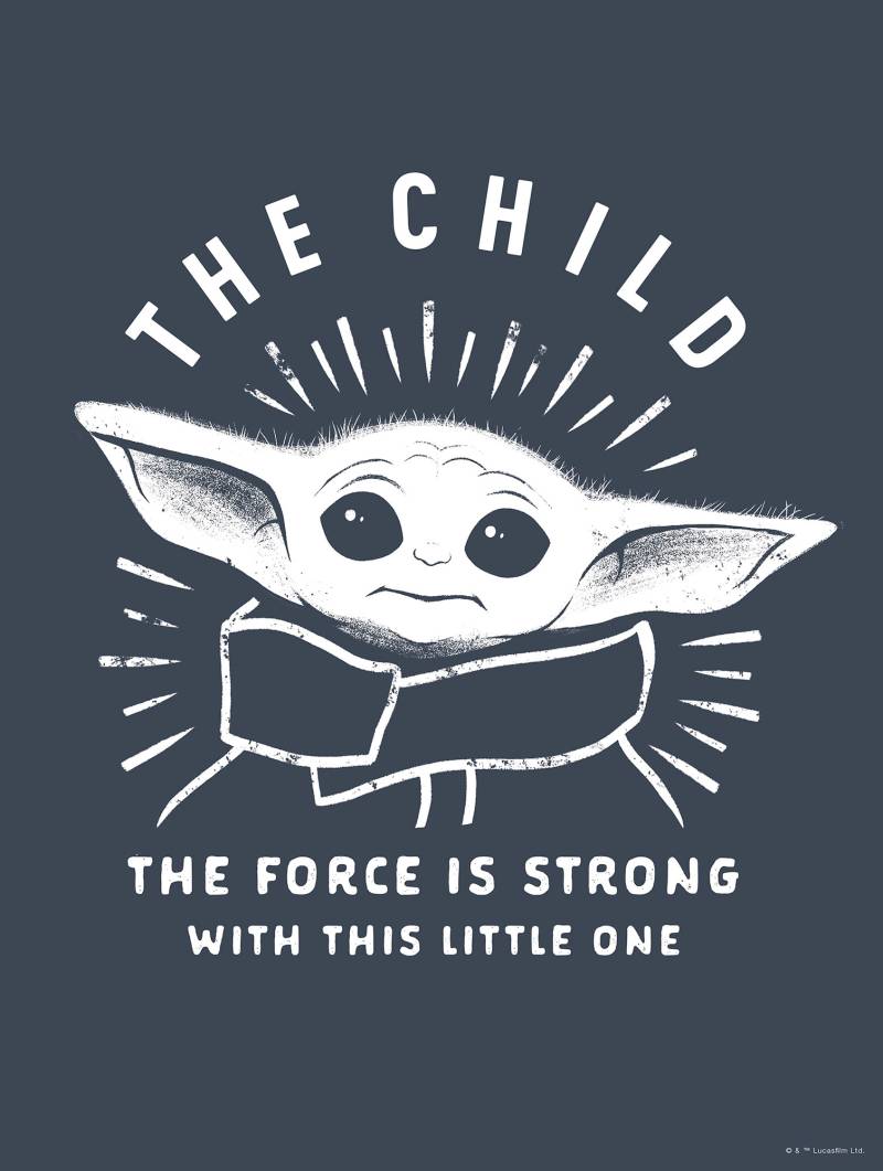 Komar Bild »Mandalorian The Child Iconic«, Disney-Star Wars, (1 St.), Wandbild zur Dekoration im Kinderzimmer - ohne Rahmen von Komar