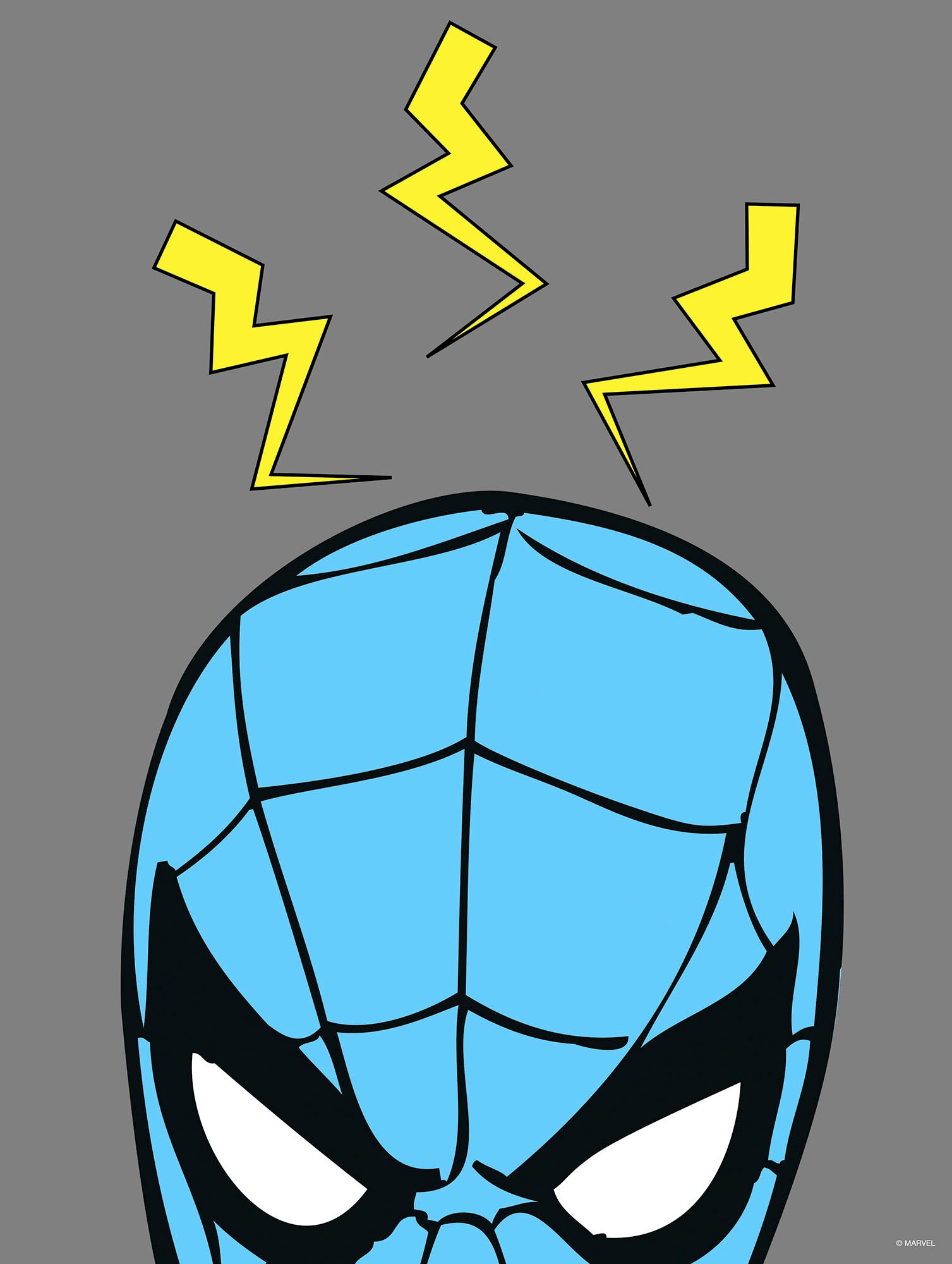 Komar Wandbild »Marvel PowerUp Spider-Man Sense«, (1 St.), Deutsches Premium-Poster Fotopapier mit seidenmatter Oberfläche und hoher Lichtbeständigkeit. Für fotorealistische Drucke mit gestochen scharfen Details und hervorragender Farbbrillanz. von Komar