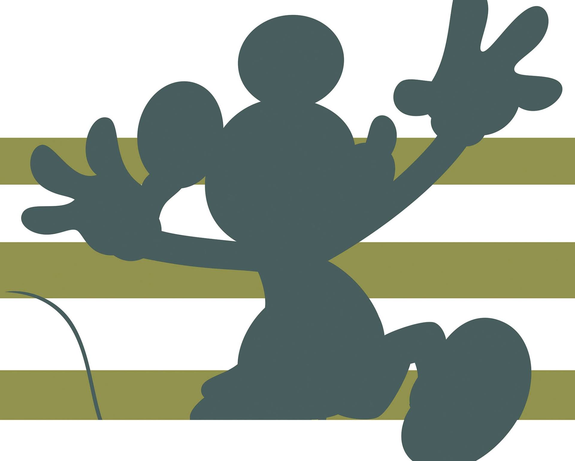 Komar Wandbild »Mickey Shadow«, (1 St.), Deutsches Premium-Poster Fotopapier mit seidenmatter Oberfläche und hoher Lichtbeständigkeit. Für fotorealistische Drucke mit gestochen scharfen Details und hervorragender Farbbrillanz. von Komar