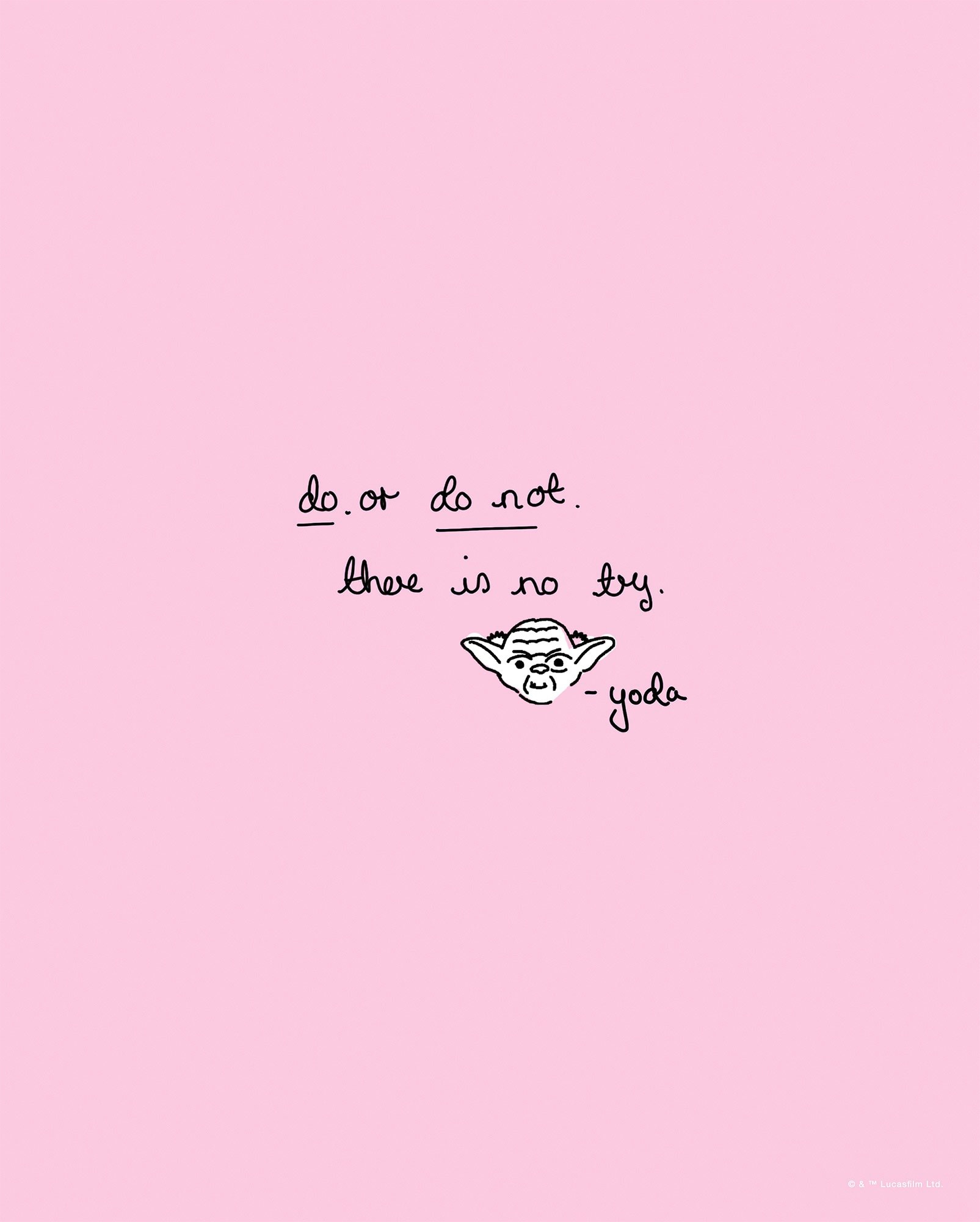 Komar Bild »Star Wars Quote Yoda Cute«, Disney, (1 St.), Wandbild zur Dekoration im Kinderzimmer - ohne Rahmen Komar Bild »Star Wars Quote Yoda Cute«, Disney, (1 St.), Wandbild zur Dekoration im Kinderzimmer - ohne Rahmen von Komar