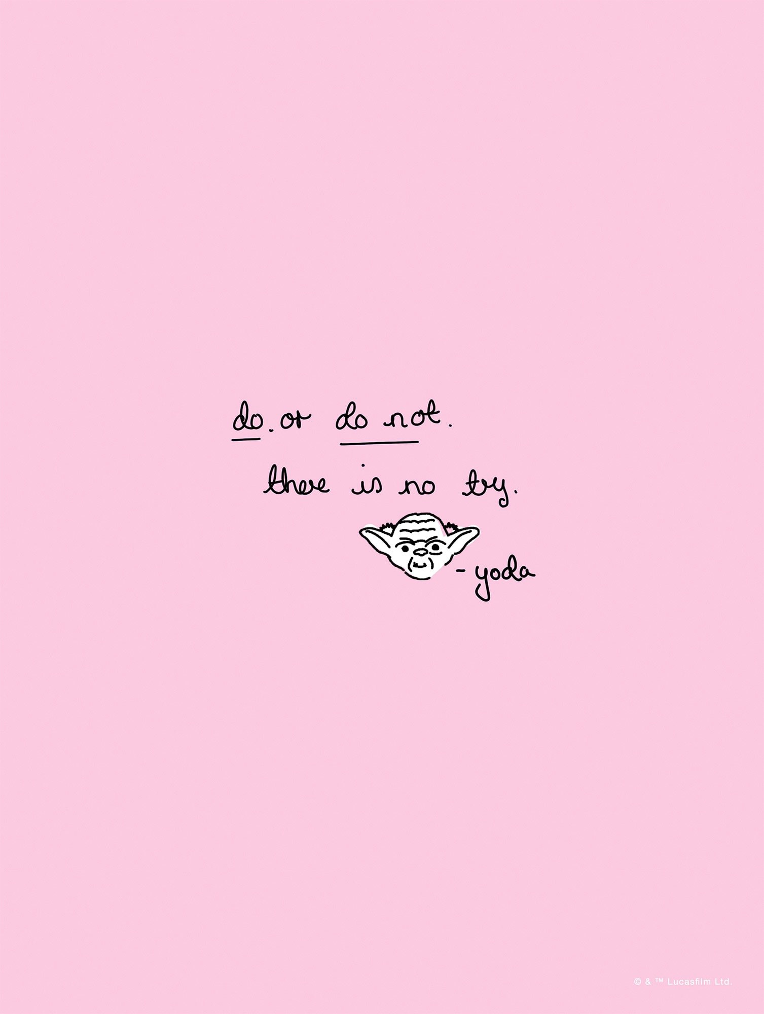 Komar Bild »Star Wars Quote Yoda Cute«, Disney, (1 St.), Wandbild zur Dekoration im Kinderzimmer - ohne Rahmen Komar Bild »Star Wars Quote Yoda Cute«, Disney, (1 St.), Wandbild zur Dekoration im Kinderzimmer - ohne Rahmen von Komar