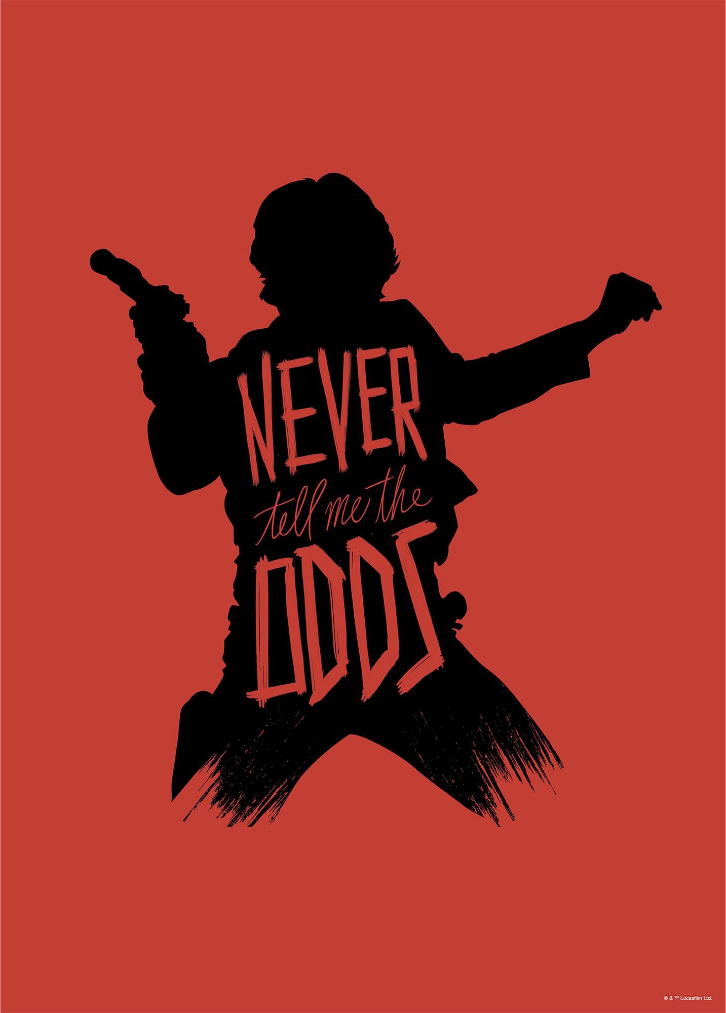 Komar Bild »Star Wars Silhouette Quotes Han Solo«, Disney, (1 St.), Wandbild zur Dekoration im Kinderzimmer - ohne Rahmen Komar Bild »Star Wars Silhouette Quotes Han Solo«, Disney, (1 St.), Wandbild zur Dekoration im Kinderzimmer - ohne Rahmen von Komar