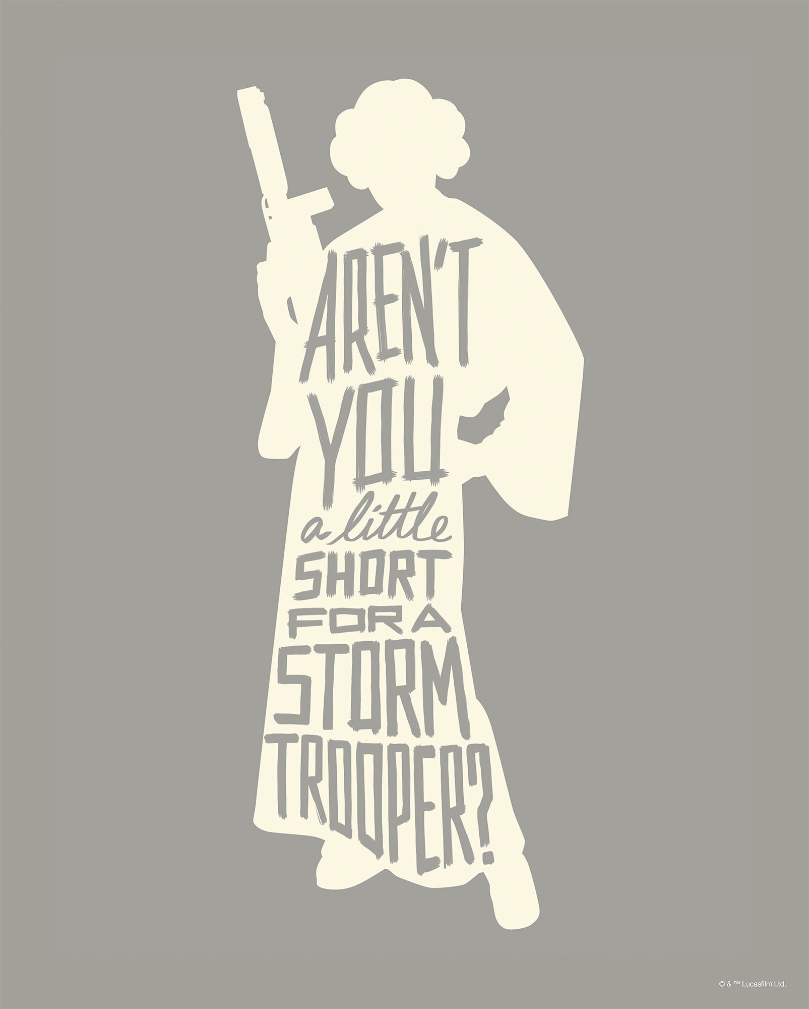Komar Bild »Star Wars Silhouette Quotes Leia«, Disney, (1 St.), Wandbild zur Dekoration im Kinderzimmer - ohne Rahmen Komar Bild »Star Wars Silhouette Quotes Leia«, Disney, (1 St.), Wandbild zur Dekoration im Kinderzimmer - ohne Rahmen von Komar