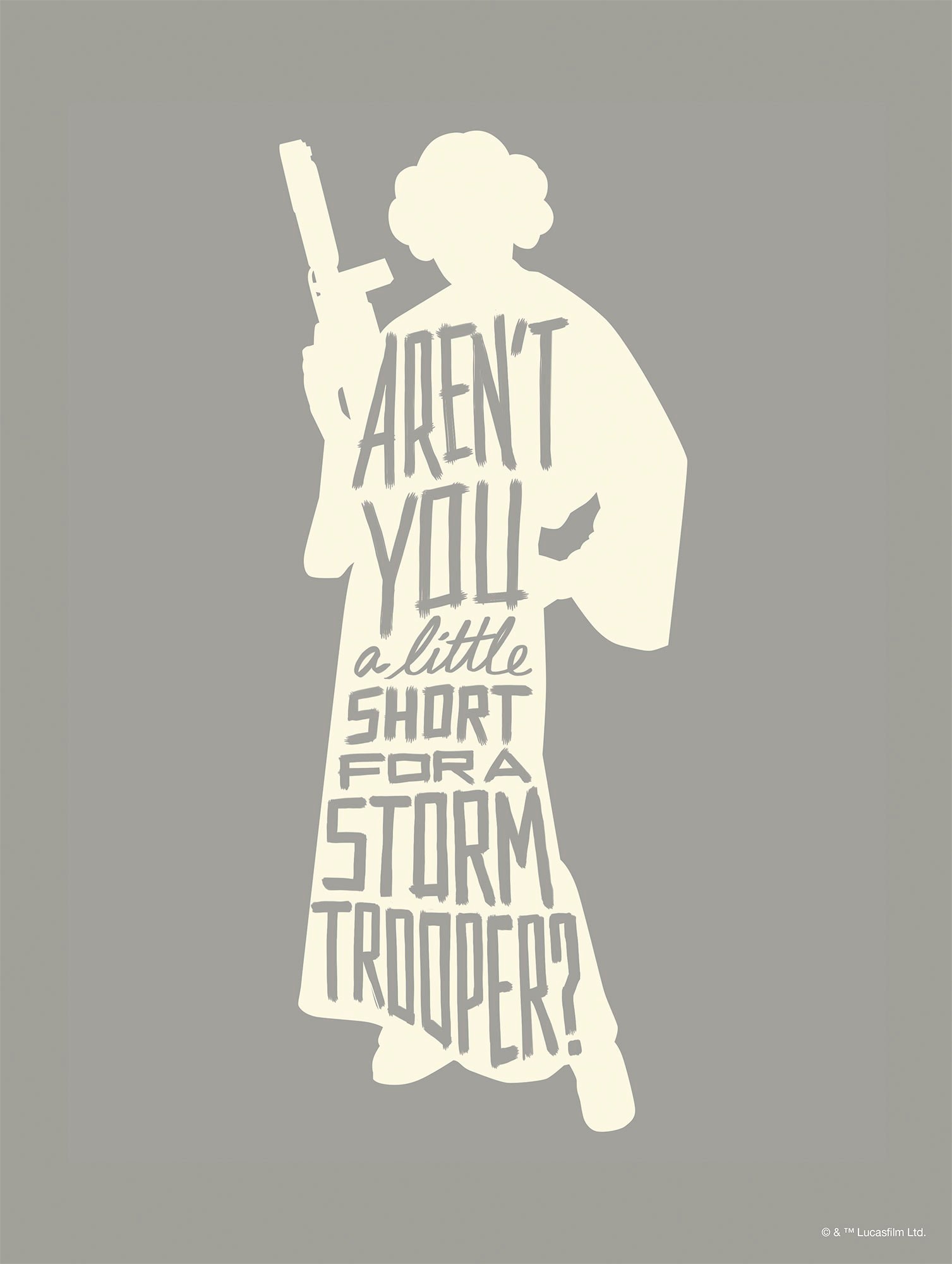 Komar Bild »Star Wars Silhouette Quotes Leia«, Disney, (1 St.), Wandbild zur Dekoration im Kinderzimmer - ohne Rahmen Komar Bild »Star Wars Silhouette Quotes Leia«, Disney, (1 St.), Wandbild zur Dekoration im Kinderzimmer - ohne Rahmen von Komar