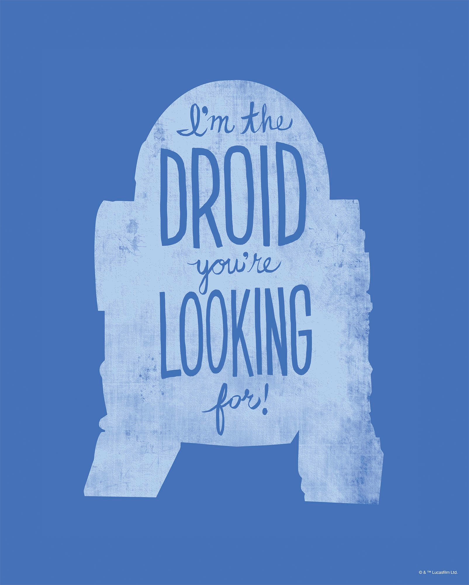 Komar Bild »Star Wars Silhouette Quotes R2D2«, Disney, (1 St.), Wandbild zur Dekoration im Kinderzimmer - ohne Rahmen Komar Bild »Star Wars Silhouette Quotes R2D2«, Disney, (1 St.), Wandbild zur Dekoration im Kinderzimmer - ohne Rahmen von Komar