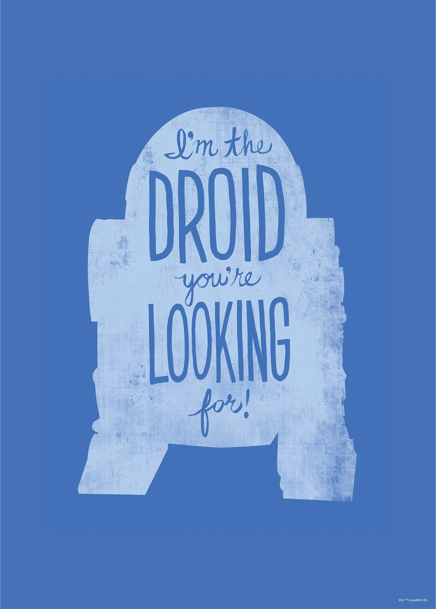 Komar Bild »Star Wars Silhouette Quotes R2D2«, Disney, (1 St.), Wandbild zur Dekoration im Kinderzimmer - ohne Rahmen Komar Bild »Star Wars Silhouette Quotes R2D2«, Disney, (1 St.), Wandbild zur Dekoration im Kinderzimmer - ohne Rahmen von Komar