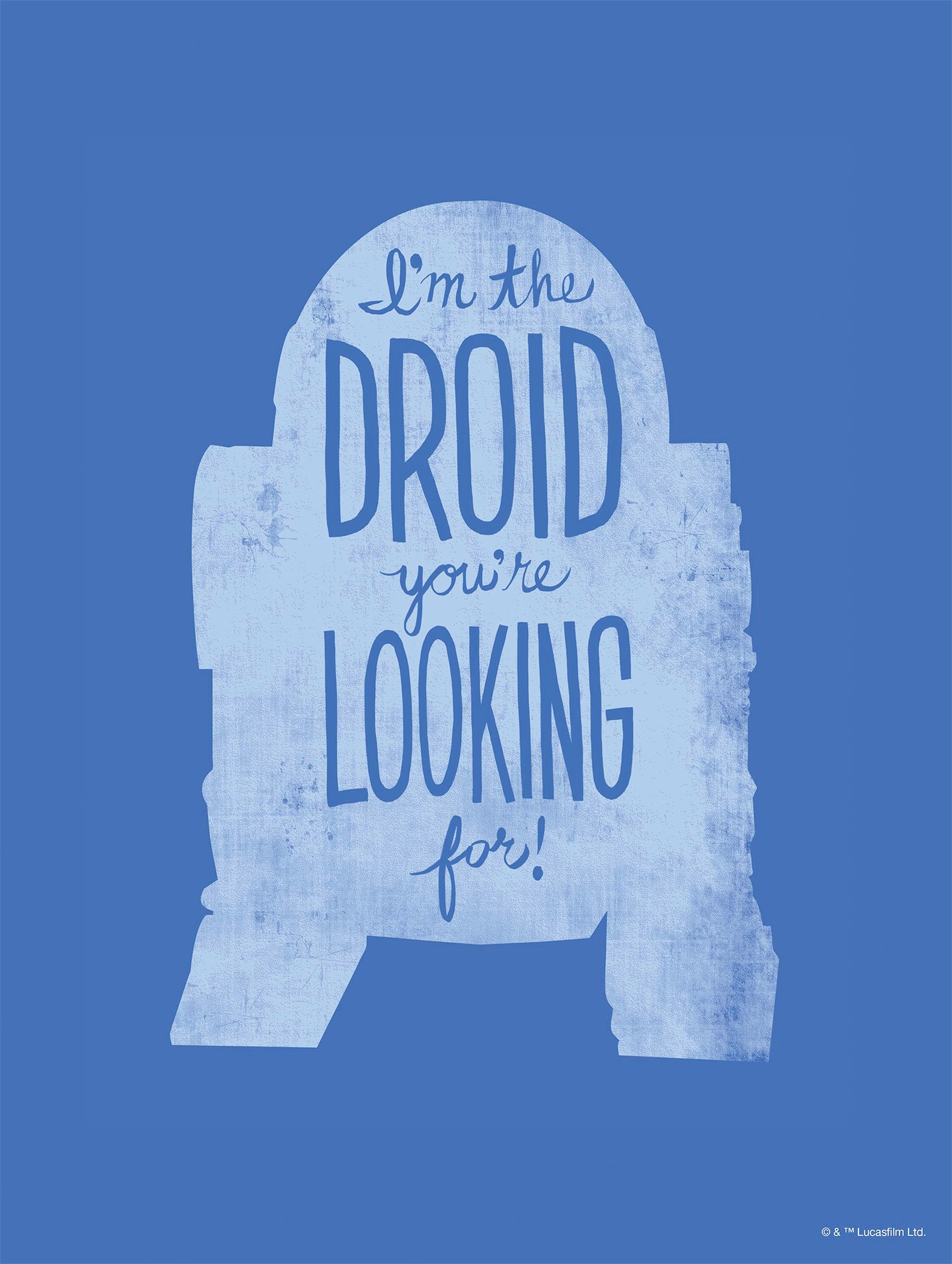 Komar Bild »Star Wars Silhouette Quotes R2D2«, Disney, (1 St.), Wandbild zur Dekoration im Kinderzimmer - ohne Rahmen Komar Bild »Star Wars Silhouette Quotes R2D2«, Disney, (1 St.), Wandbild zur Dekoration im Kinderzimmer - ohne Rahmen von Komar