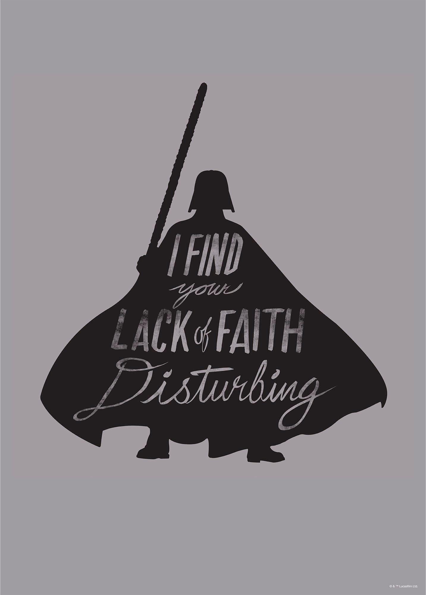 Komar Bild »Star Wars Silhouette Quotes Vader«, Disney, (1 St.), Wandbild zur Dekoration im Kinderzimmer - ohne Rahmen Komar Bild »Star Wars Silhouette Quotes Vader«, Disney, (1 St.), Wandbild zur Dekoration im Kinderzimmer - ohne Rahmen von Komar